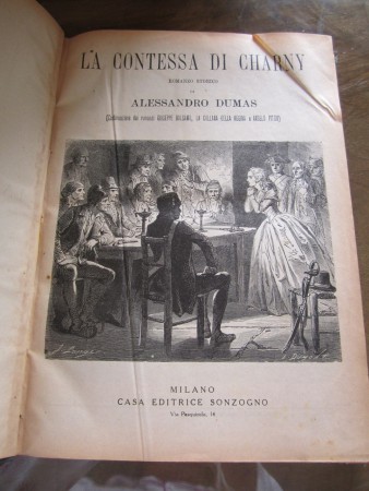 La contessa di Charny(1). Prezzo: 30 euro + eventuali spese di spedizione